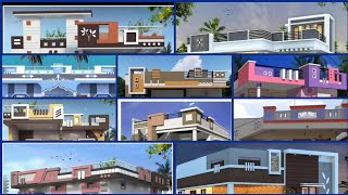 45 Beautiful Modern Parapet Wall Design  घर की छत की डोली की डिजाइन 2022 [upl. by Aneloaup]