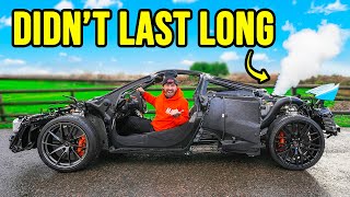 I ATTEMPTED TO DRIVE MY WRECKED MCLAREN 720s [upl. by Lorusso]