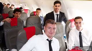 ⚽⚽🏆le Real Madrid déjà arrivé à Paris pour la finale [upl. by Eniamaj]