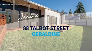 88 Talbot Street Geraldine  Janine Huddleston [upl. by Millie363]