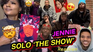 JENNIE SOLO ‘THE SHOW’ LIVE REACTION [upl. by Drusi832]