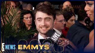 Daniel Radcliffe Reveals His MESSAGE to Madonna After Playing Weird Al Yankovic  2023 Emmys [upl. by Redyr]