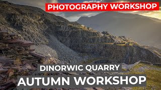 DINORWIC QUARRY AUTUMN WORKSHOP [upl. by Wolfy]