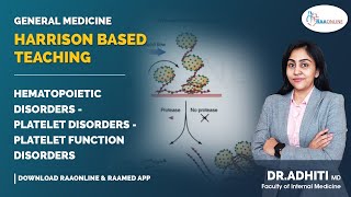 Platelet Disorders  Platelet Function Disorders  HBT  Hematopoietic Disorders  Raaonline [upl. by Dorette]