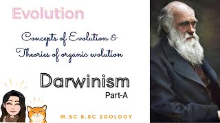 DarwinismTheory of Natural Selection Theories of evolution MSc BSc zoology PartA CSIRNET [upl. by Boot126]