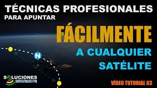 Como apuntar fácilmente a cualquier satélite en 3 simples pasos  SIN USAR SATFINDER [upl. by Hesper]