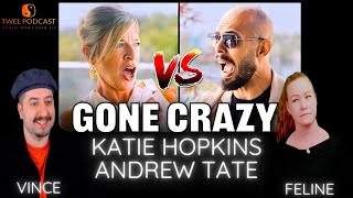 Andrew Tate Katie Hopkins Interview Reaction [upl. by Paton677]