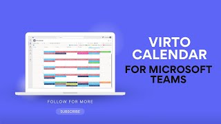 Virto Calendar App for Microsoft Teams [upl. by Hpeosj]