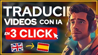 TRADUCE la voz de tus VIDEOS a CUALQUIER idioma con IA Gratis [upl. by Ayidan647]