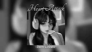 Demi Lovato  Heart Attack Sped Up Reverb TikTok Version [upl. by Veronica292]