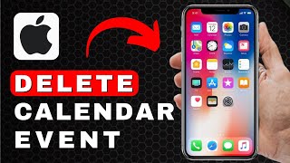 How to Delete Repeating Event in Calendar App  iPhone Tutorial [upl. by Fleeman]