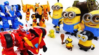 Angry Minions VS Monster Kart Racing Team  ToyMart TV [upl. by Eiznekcam]