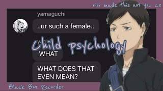 ennoshita angst • child psychology  haikyuu texts [upl. by Lemmy]