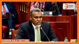 NIS Boss Nominee Noordin Haji faces vetting panel [upl. by Nalahs]