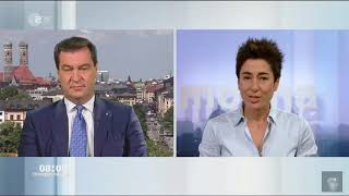 ➡️quotHerr Söder Sie passen in die AFDquot  Dunja Hayali [upl. by Labors957]