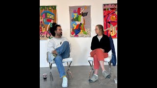 Artist Talk • Michael C Thorpe Barstool Sports with Jennifer Swope [upl. by Ebonee561]