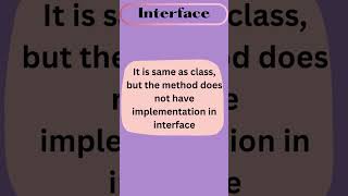 Interface in java  core java  TechBot [upl. by Renferd]