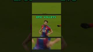 Epic Volleys In Football football ronaldo neymar messi soccer vira [upl. by Kenzie]