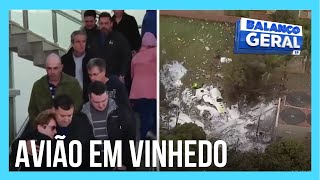 Parte dos passageiros de avião que caiu em Vinhedo SP voltava de evento no Paraná [upl. by Aed]