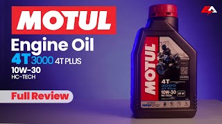 Motul 3000 4T Plus 10W30  Engine Oil  2024 [upl. by Irdua712]