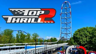 Top Thrill 2  Cedar Point [upl. by Aliuqat]