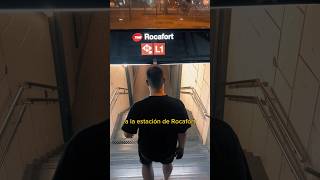 🚇 ROCAFORT 🚇 T’atreveixes a Fer el Ritual ❓🕯️ EstaciónRocafort metrodebarcelona barcelona [upl. by Ilaw]