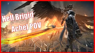 Vindictus  Hell Brigid Party Play Achel POV 마영전  헬 브리지트 파티 플레이 아켈 시점 [upl. by Anaitak274]