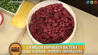 Receta Empanada salteña  La Peña de Morfi [upl. by Sirdna300]