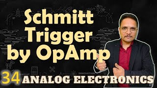 Schmitt Trigger using OpAmp Basics Circuit Working amp Transfer Characteristics Explained [upl. by Pascale]