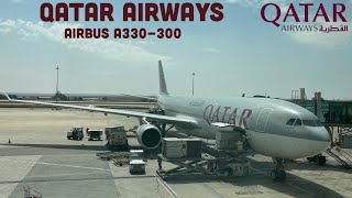 Qatar Airways A330 I Economy Class I Doha🇶🇦to Medina🇸🇦 I Flight experience [upl. by Trout]