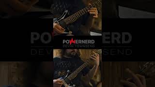 Devin Townsend  PowerNerd Guitar cover shorts metal guitar solo cover [upl. by Dolhenty81]