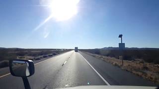 BigRigTravels LIVE Valley Wells Rest Area to Hesperia California Interstate 15 SouthOct 17 2018 [upl. by Aridatha]