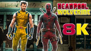 8k 50FPS Deadpool amp Wolverine  Trailer [upl. by Teerpnam]