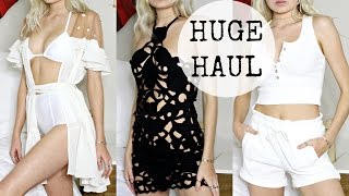 SPRING TRY ON HAUL NEW IN ZARA RAT AND BOA MOTEL ROCKS URBAN OUTFITTERS  MORE [upl. by Kala]