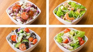 5 Recetas de Ensaladas Para Bajar de Peso Saludables amp Fáciles [upl. by Anigger35]