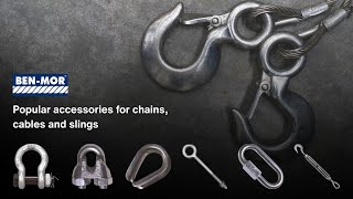 Popular accessories for chains cables and slings  BenMor [upl. by Nations]