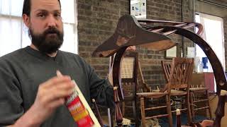 Windsor Chair Seat Restoration  Part 12 [upl. by Gretta129]