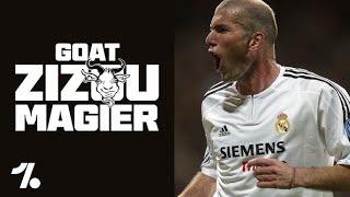 Zinedine Zidane best trick and goal Master of Control Greatest Dribbling Skills zidane [upl. by Aredna]