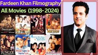 Fardeen Khan All Movies List 19982024  Fardeen Khan Filmography  Hit Or Flop  Blockbuster [upl. by Bassett]