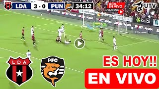 Alajuelense vs Puntarenas en vivo donde ver a que hora juega LDA vs Puntarenas Liga Costa Rica hoy [upl. by Betteanne]