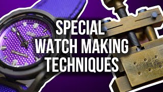 Using Traditional Techniques to Make Our Custom Watches [upl. by Ardnuhsor737]