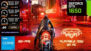 GTX 1650  Gotham Knights is Finally Optimised For PC [upl. by Glassman]