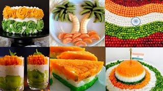 Easy TriColour Food Ideas  School Competition Recipe  Har Ghar Tiranga Recipes 15th August Dishes [upl. by Jeff]