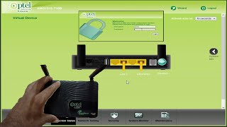 PTCL AMG1312 T10B Modem lan to wan Convert amp dial pppoe connection  WAN configure in ptcl modem [upl. by Aimahs]