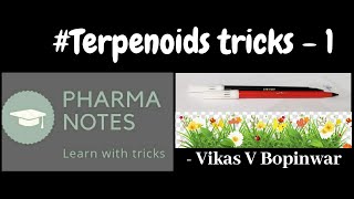 TERPENOIDS WITH TRICKS1  MONOTERENOIDS  TERPENES  RRB EXAM  GPAT  ESIC  PART72 [upl. by Broder]