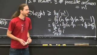 Lecture 7 Counting Sort Radix Sort Lower Bounds for Sorting [upl. by Ecirtaemed]