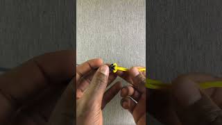 Quick way to start a bracelet diy diy bracelet art knot handmade craft howto tutorial [upl. by Mahon614]