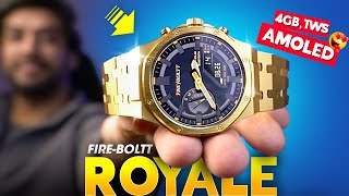 The Most FEATURE RICH Luxury Smartwatch RIGHT NOW ⚡️ FireBoltt ROYALE Smartwatch Review [upl. by Lucian]