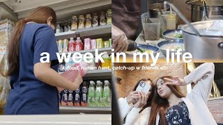 vlog 🥡🥢 kfood ramen hunt  catching up w friends [upl. by Noam]