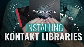 How to Install KONTAKT LIBRARIES Install Native and 3RD PARTY Kontakt Libraries [upl. by Annais780]